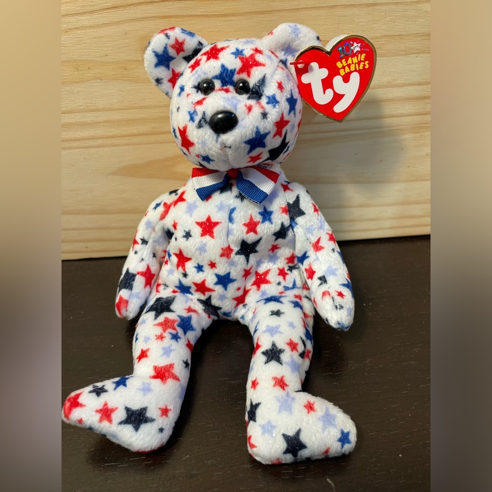 Red, White & Blue - Ty Beanie Baby